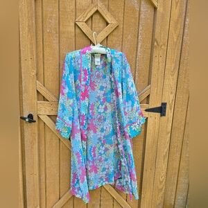 Delicates Floral Rob Size 2X